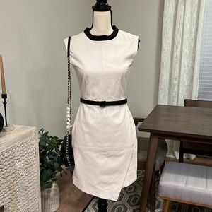 TRINA TURK LEATHER DRESS NWT